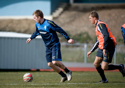 Sebastian Larsson och Marcus Allbäck, Players Manager