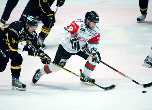 Oscar Ahlström, AIK och Greger Artursson, Mora