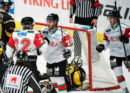 Henrik Eriksson, Niklas Fogström och Jens Jakobs, Mora