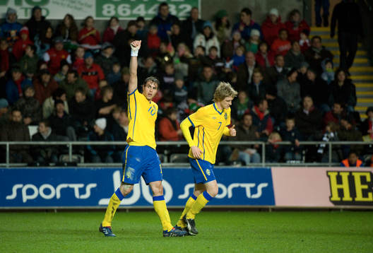 Johan Elmander, Sverige (Jubel)