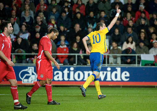 Johan Elmander, Sverige (Jubel)