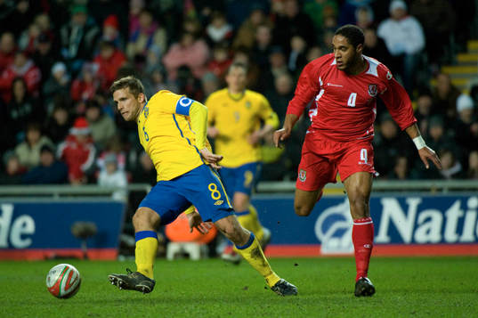 Anders Svensson, Sverige och Ashley Williams, Wales