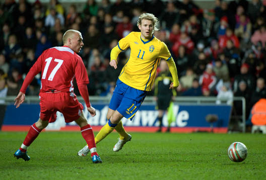 Ola Toivonen, Sverige och David Cotterill, Wales