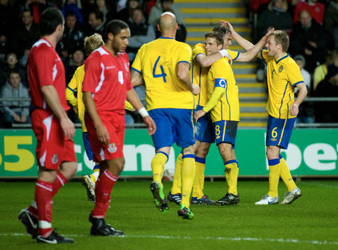 Johan Elmander, Sverige (Jubel)