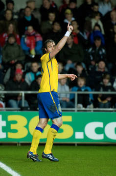 Johan Elmander, Sverige (Jubel)