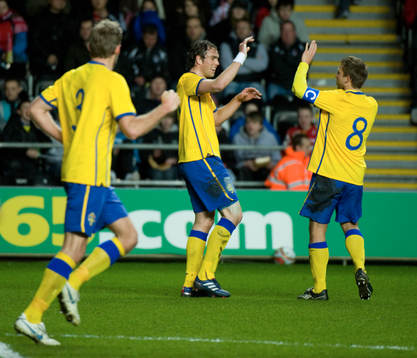 Johan Elmander, Sverige (Jubel)