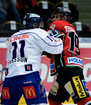 Robin Persson, Linköping och Markus Näslund, Modo