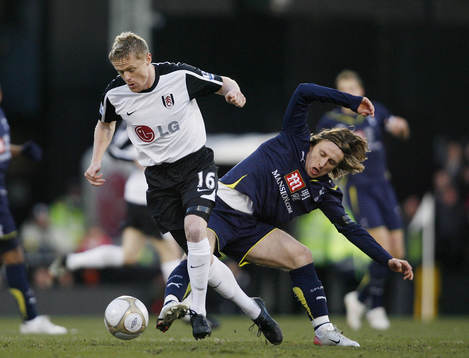 Damien Duff, Fulham och Luka Modric, Tottenham