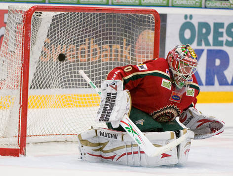 Johan Holmqvist, målvakt, Frölunda (Mål)