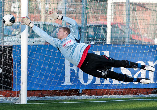 Peter Abrahamsson, målvakt Örgryte
