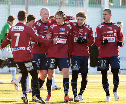 Jakob Olsson och Markus Gustafsson, Örgryte (Jubel)