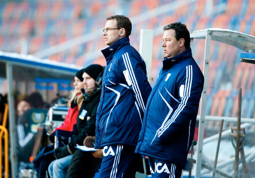 Supercupen, Jonas Olsson och Stefan Rehn, tränare Göteborg