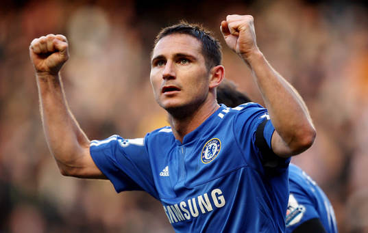 Frank Lampard, glädje, jubel