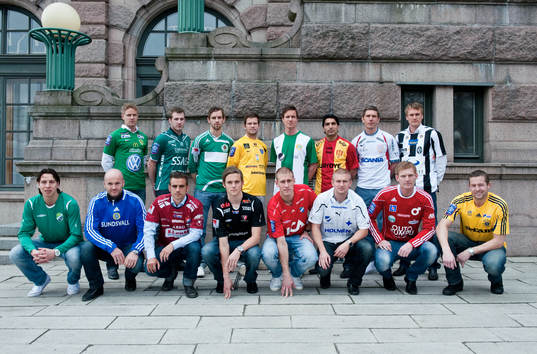 Superettans lagkaptener