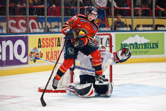 Marcus Krüger, Djurgården och Fredrik Norrena, målvakt,