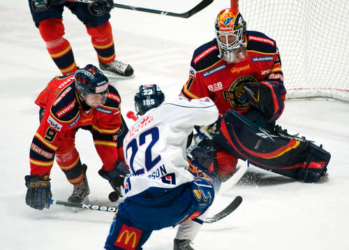 Kristofer Ottosson och Gustaf Wesslau, målvakt, Djurgården