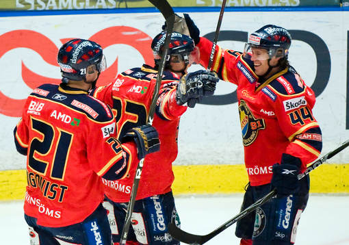 Andreas Engqvist, Marcus Krüger och Nicklas Danielsson,