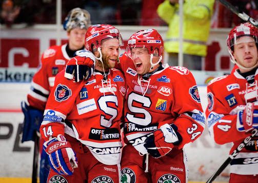 Jubel, Södertälje, Robert Carlsson och Jiri Bicek