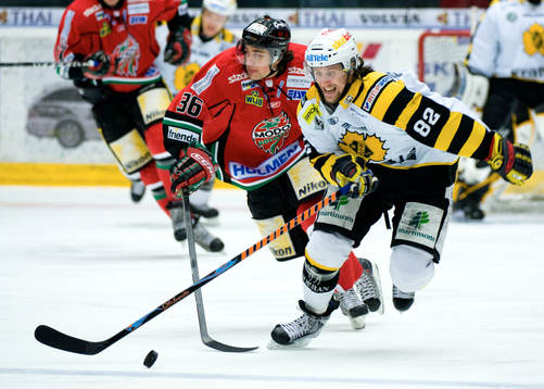 Christian Söderström, Skellefteå och Mats Zuccarello