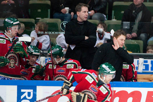 Stephan Lundh, Ulf Dahlén, tränare Frölunda