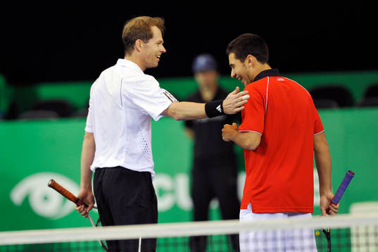 Stefan Edberg och Daniel Berta, Sverige