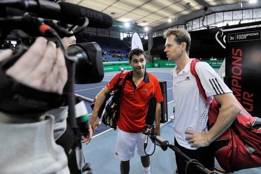 Stefan Edberg och Daniel Berta, Sverige