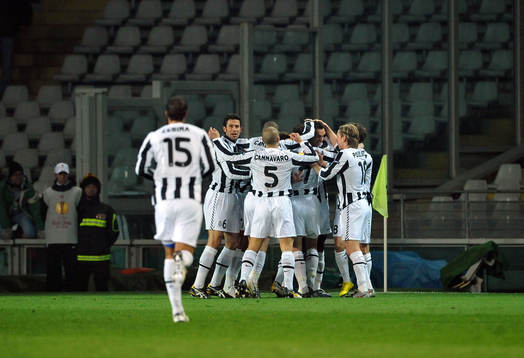 Glädje och jubel i Juventus