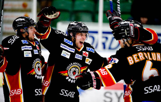 Chris Abbott, Luleå, jubel