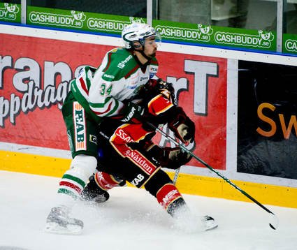 Daniel Rahimi, Rögle och Cam Abbott, Luleå