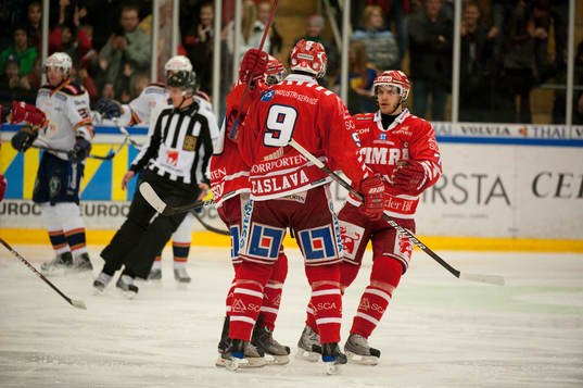 Petr Caslava, Timrå jublar