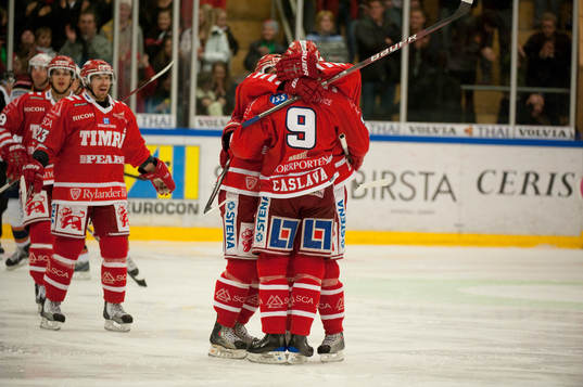 Petr Caslava, Timrå jublar