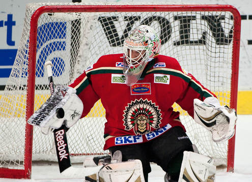 Gusten Törnqvist, målvakt Frölunda