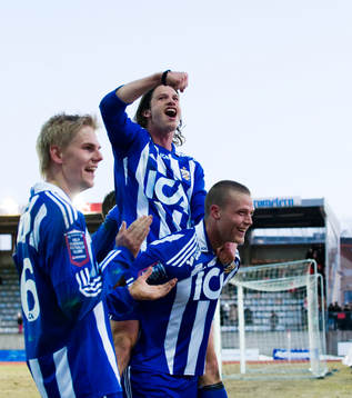 Gustaf Svensson och Ragnar Sigurdsson, Göteborg (Jubel)