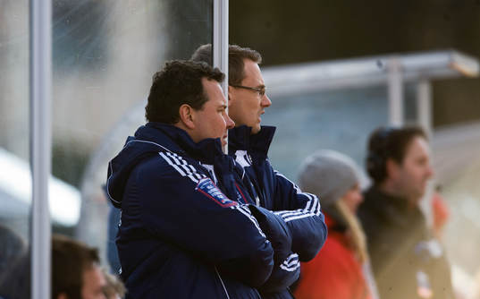 Stefan Rehn och Jonas Olsson, tränare, IFK Göteborg