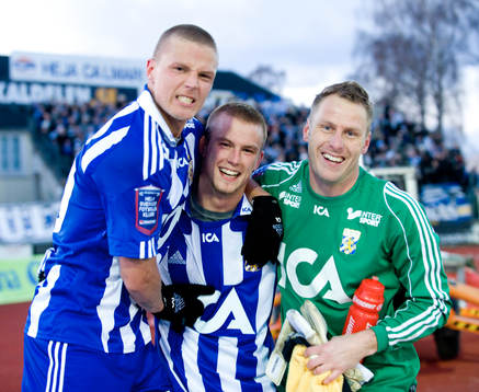 Ragnar Sigurdsson och Alexander Faltsetas, IFK Göteborg