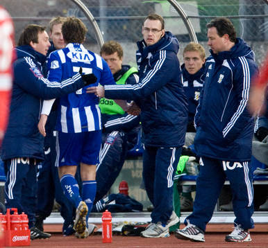 Jonas Olsson och Stefan Rehn, tränare
