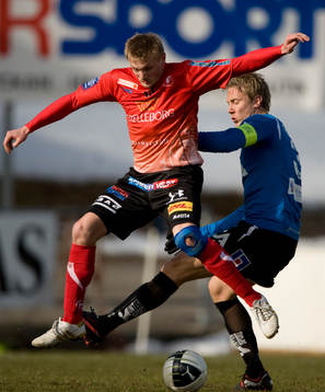 Halmstad - Trelleborg: Fredrik Jensen, Trelleborg och Tommy