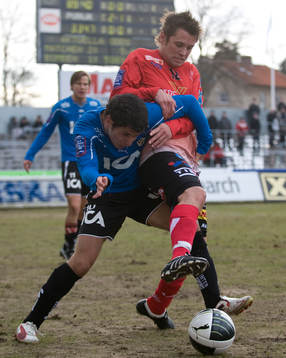 Halmstad - Trelleborg: Anel Raskaj, Halmstad, Joakim