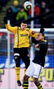 Mostapha El Kabir, Mjällby, och Walid Atta, AIK