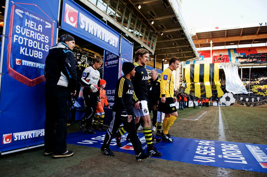 Daniel Tjernström, AIK, och Marcus Ekenberg, Mjällby