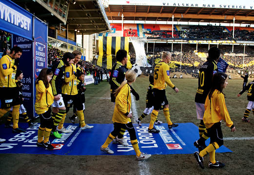 Bojan Djordjic, AIK, och Tobias Grahn, Mjällby