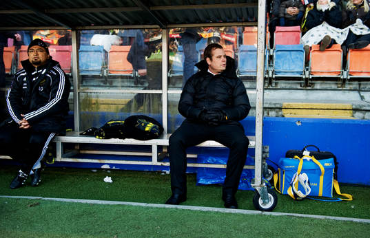 Mikael Stahre, tränare, AIK