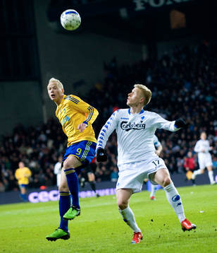 Bläddra bland fler bilder av Fotboll, SAS-ligan, FC Köpenhamn - Bröndby