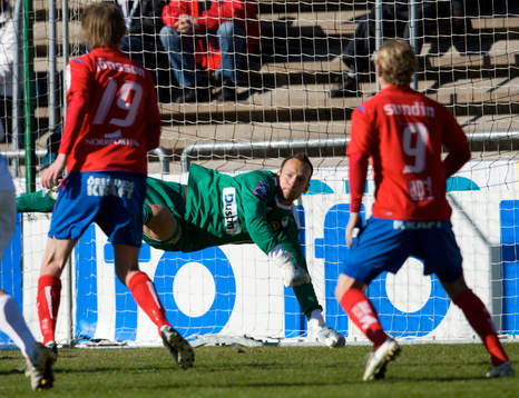 Benny Lekström, målvakt Brommapojkarna