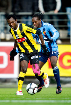 John Chibuike, Häcken, Kebba Ceesay, Djurgården