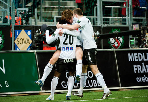 Markus Astvald, Samuel Wowoah och Kim Olsen, Örebro (Jubel)