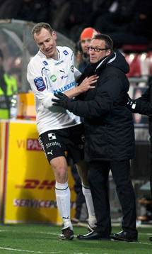 Kim Olsen och Sixten Boström, tränare Örebro