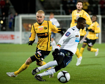Johan Larsson, Elfsborg och Sebastian Senatore, Gefle