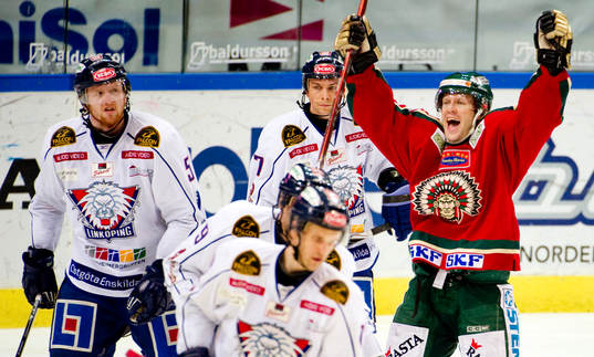 Tomi Kallio, Frölunda, jubel, Linköping depp