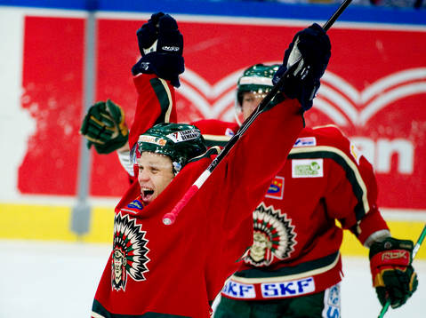 Janne Niskala, Frölunda, jubel
